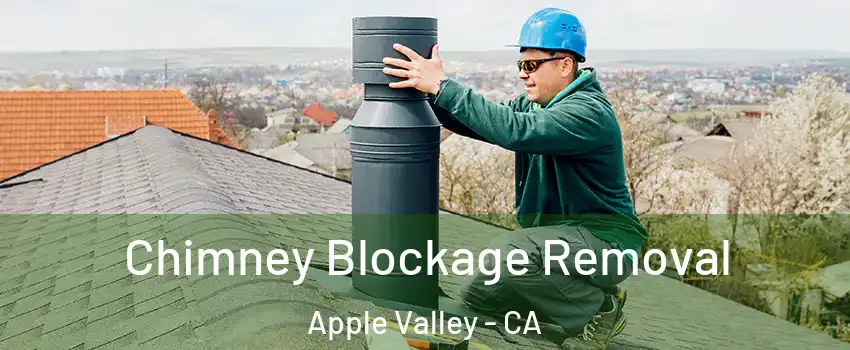  Chimney Blockage Removal Apple Valley - CA