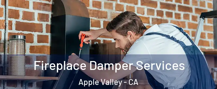  Fireplace Damper Services Apple Valley - CA